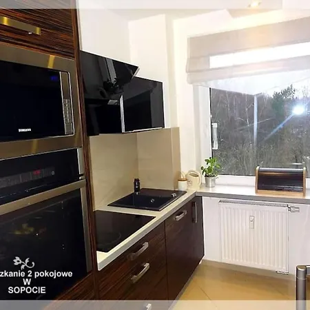 Tylkosopot - Mieszkanie Morskie - Z Balkonem I Widokiem Na Appartamento *