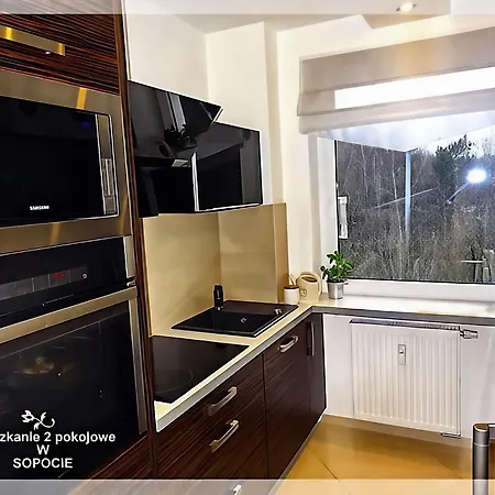 شقة Tylkosopot - Mieszkanie Morskie - Z Balkonem I Widokiem Na سوبوت